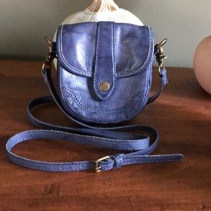Frye Blue Crossbody Bag